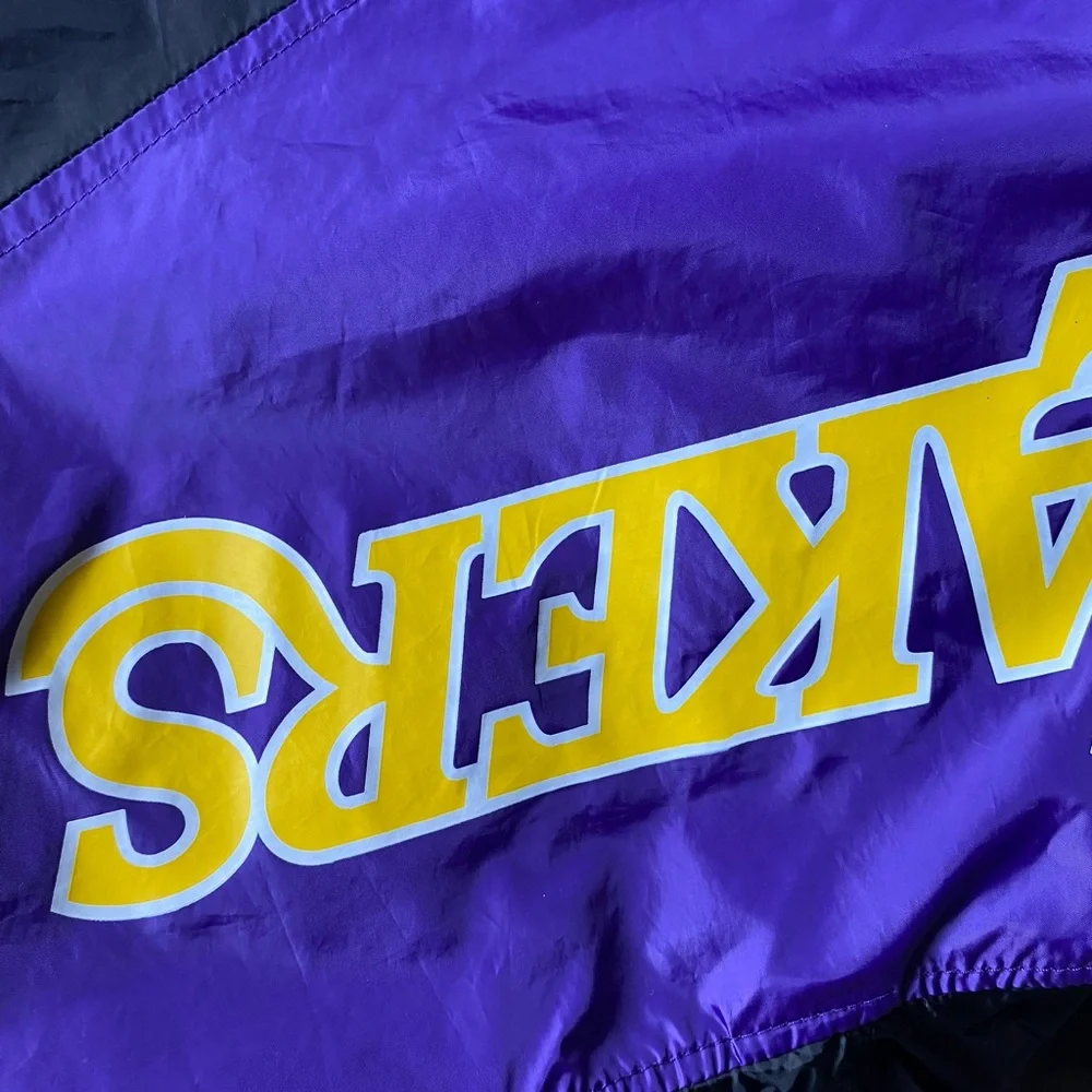 Los Angeles Lakers Colorblock Windbreaker Jacket